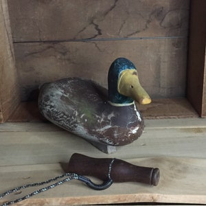 Duck Call, Walnut, with Lanyard made by Tennessee Amish craftsmen