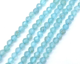 Sky Apatite Oval Beads Smooth Polished Beads Approx 6-9mm Full Strand 13 Inch Length
