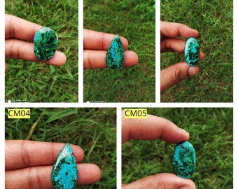 High quality chrysocolla malachite cabochon , Azurite chrysocolla malachite gemstone , Chrysocolla Malachite For jewelry making