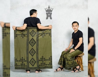 Indonesian Printing Tertris Series Batik Sarong Muslim Prayer - Islamic Ramadhan Eid Mubarak Gift For Men