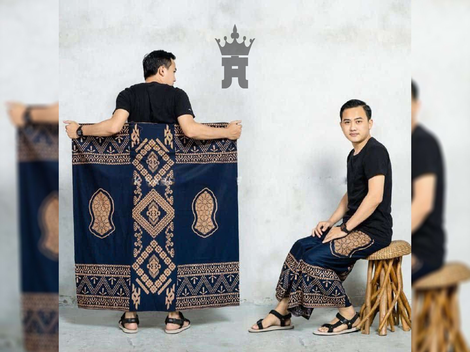 Indonesian Batik Sarong For Men Muslim Prayer Print Sarong Beach Sarong Beachwrap Sarong Shawl