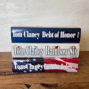 Tom Clancy Books // You Choose // Debt of Honor, Executive Orders, Rainbow Six image 1