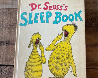 Vintage Dr. Seuss's Sleep Book 1962