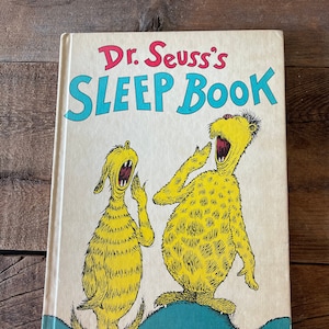 Vintage Dr. Seuss Schlafbuch 1962