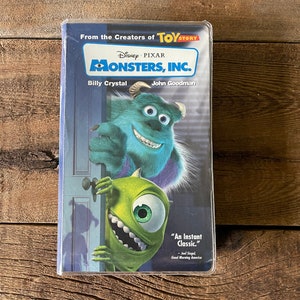 Monster's Inc. Vintage VHS Movie // Pixar - Etsy