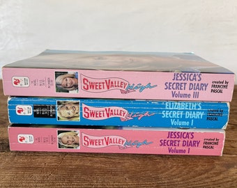 Secret Diary: Sweet Valley High Books // You Choose // Francine Pascal // 1990's