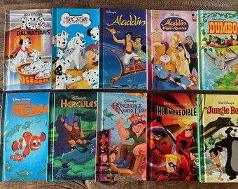 Disney Books // You Choose // Vintage Disney Wonderful World of Reading Books