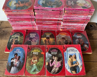 Vintage Silhouette Desire Books // You Choose // 1980&#39;s // Romance Novels