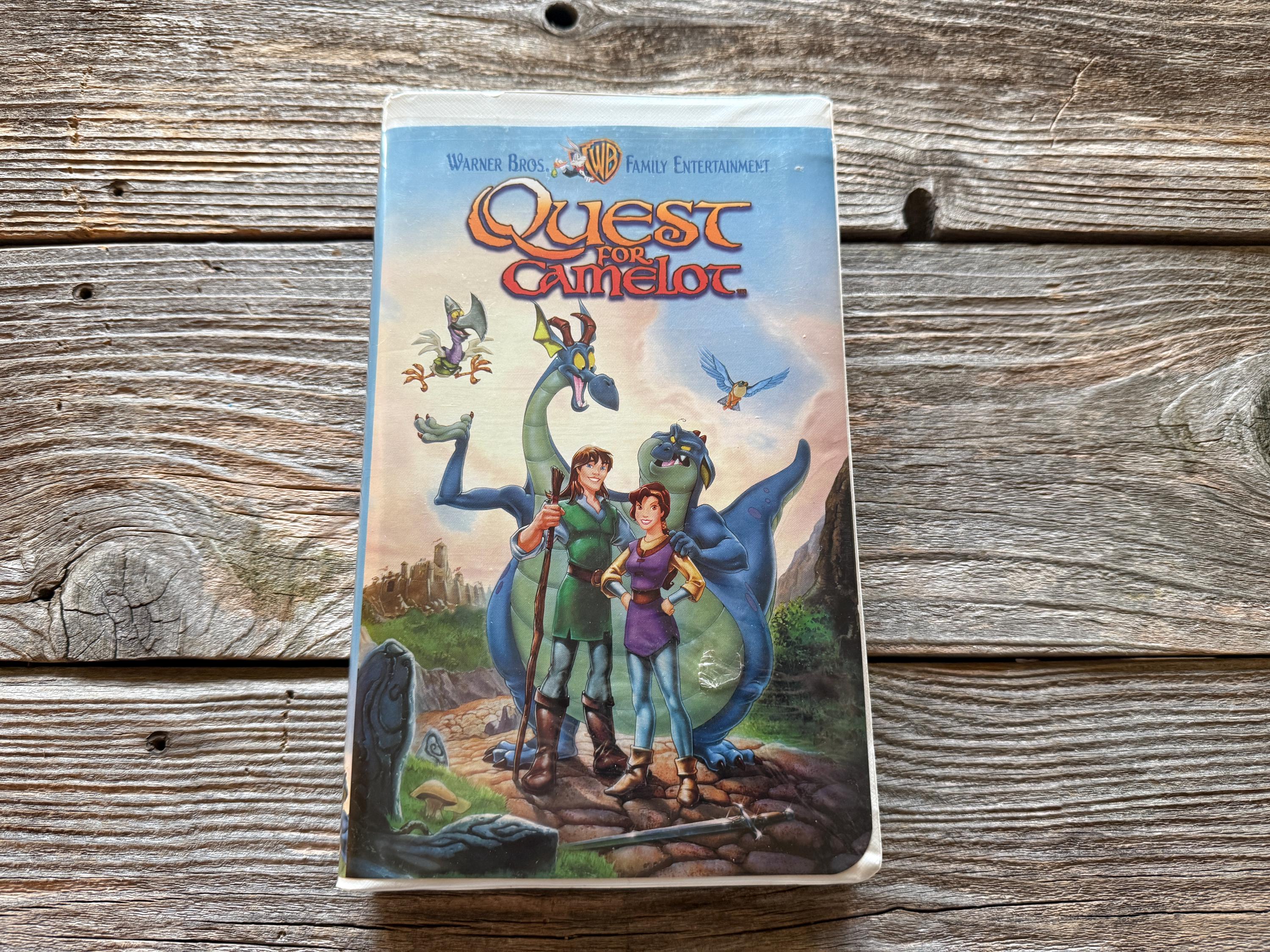 レア未開封見本盤フラットワールド FLATWORLD VHS アニメ Quest for Camelot [1998 VHS Clamshell] Children's Movie - Etsy
