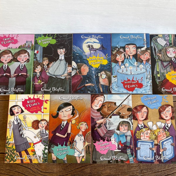 Enid Blyton St. Clare's Books 1-9  // You Choose, See Listing for Book Number & Title // Young Adult Mystery Series