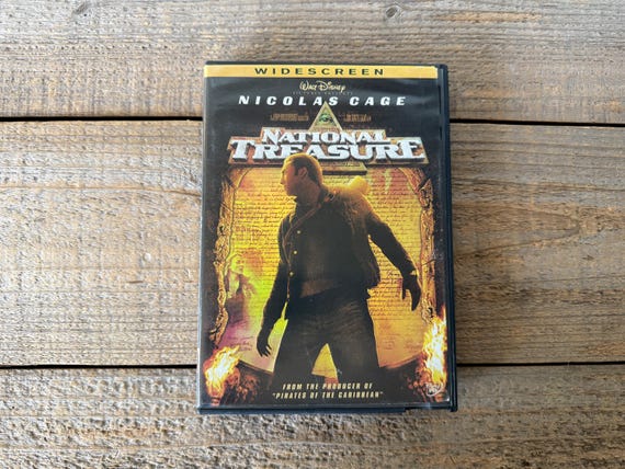 National Treasure DVD // Walt Disney // 2004 Action Adventure