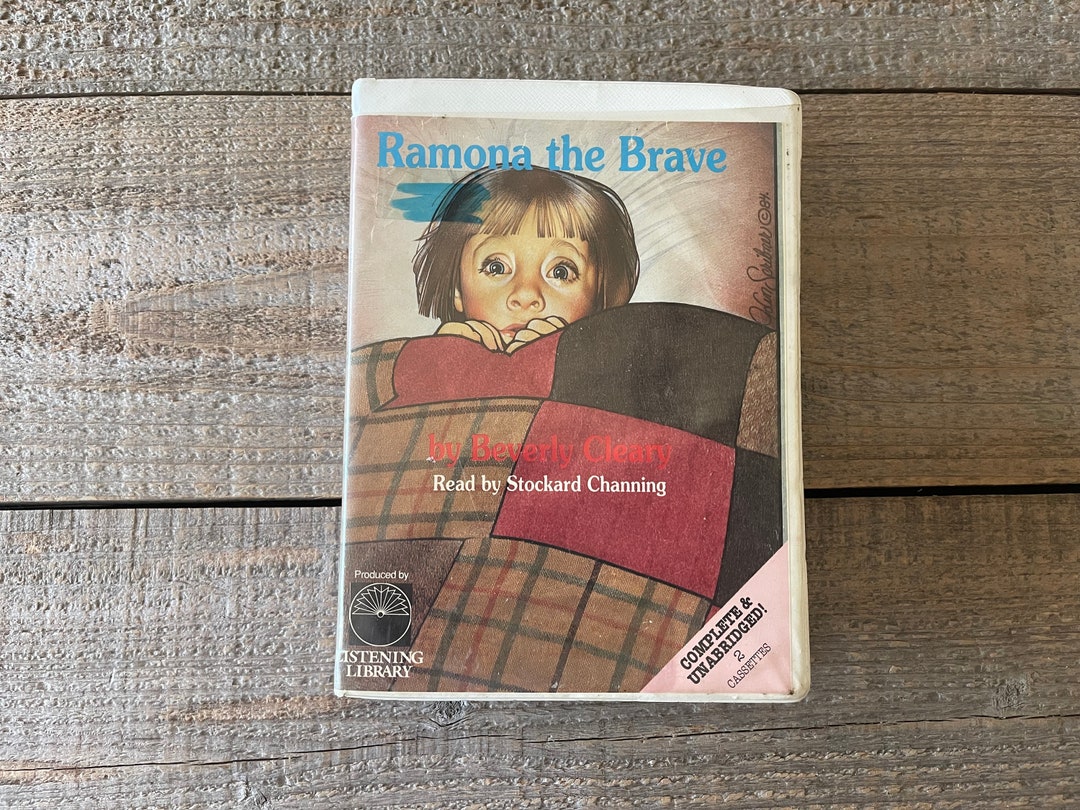 ラモーナ・ザ・ブレイブ オーディオカセット：ベヴァリー・クリアリー、ストッカード・チャニング（カセット2枚組） - Etsy 日本, image size:1080x810
