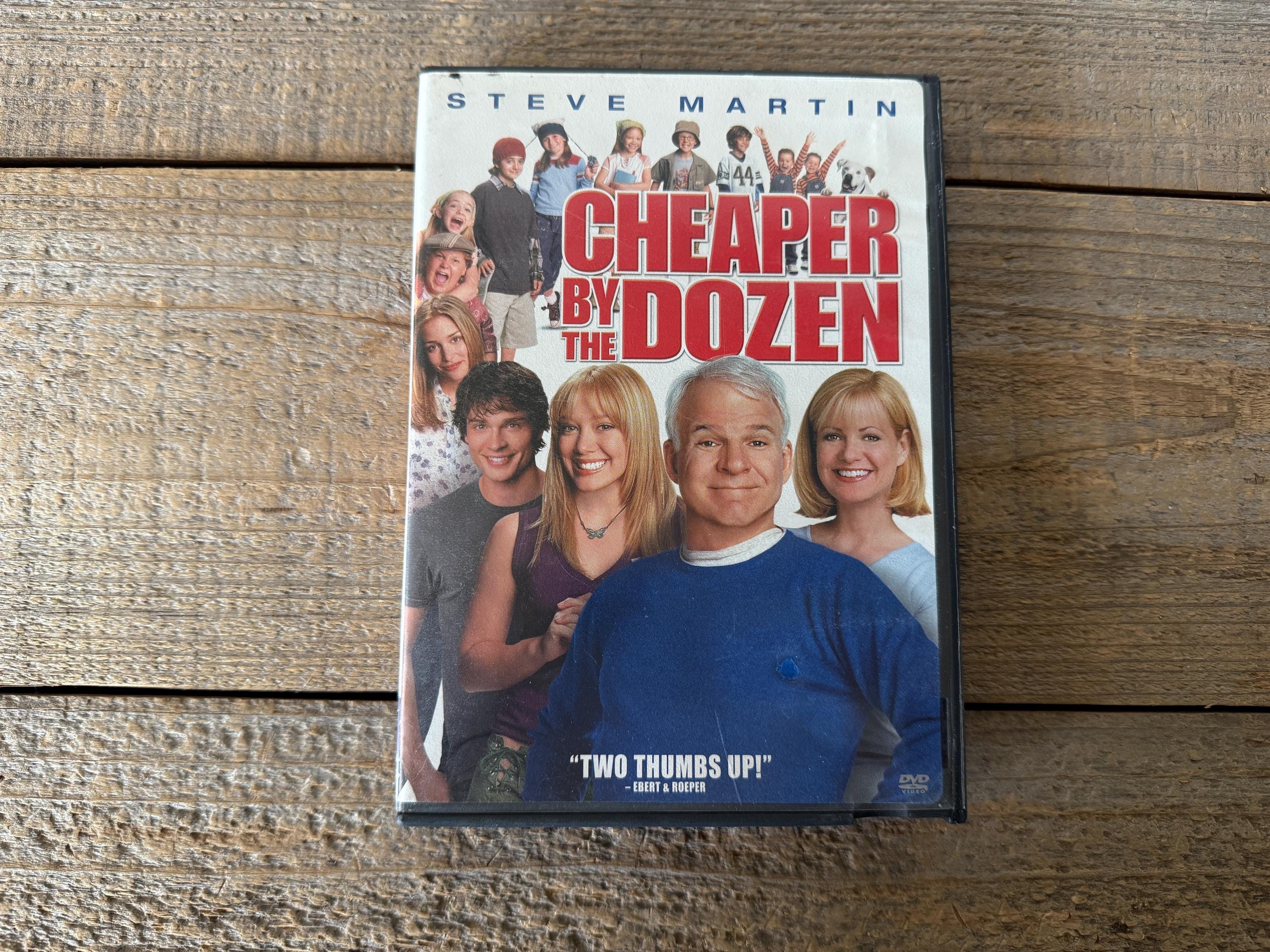 Cheaper by the Dozen DVD // 2003 Family Comedy, Rated PG // Steve