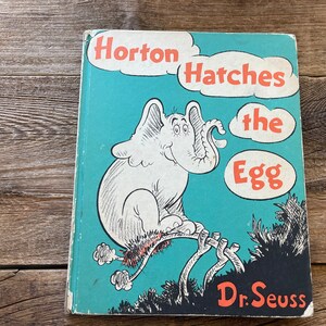 Vintage 1940 "Horton Hatches the Egg" Hardcover Buch