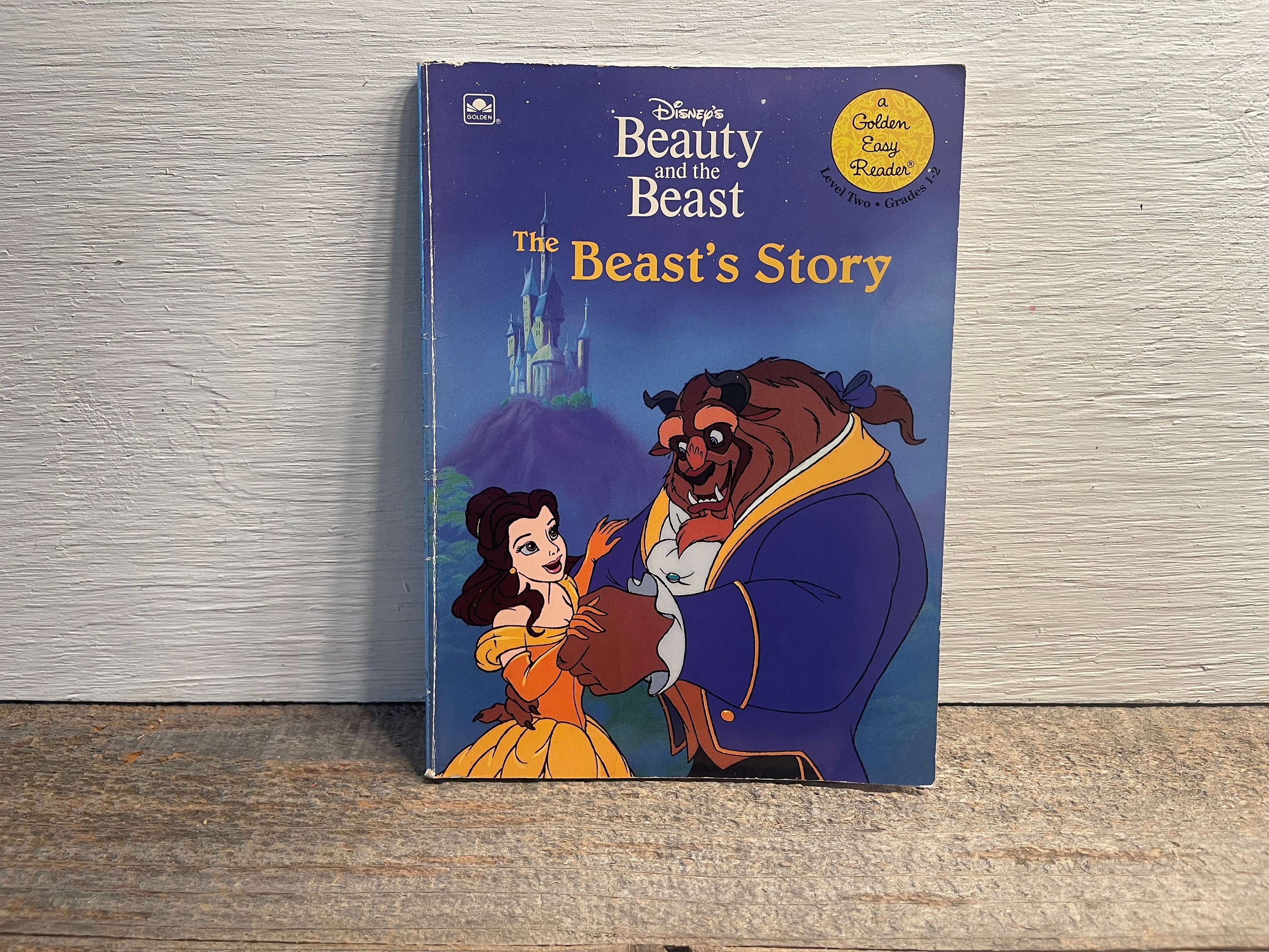 Disney's Beauty and the Beast 絵本　お風呂　防水 The Beast's Story // Disney's Beauty and the Beast // A Golden
