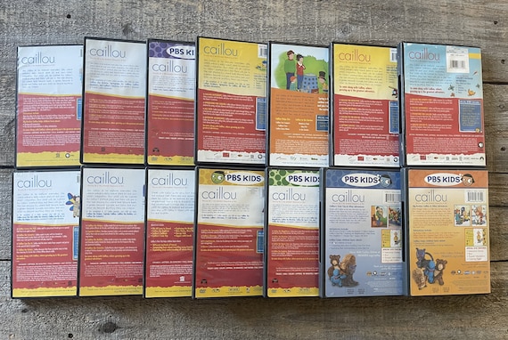 Caillou DVD 11枚セット PBS KIDS s-l400.jpg