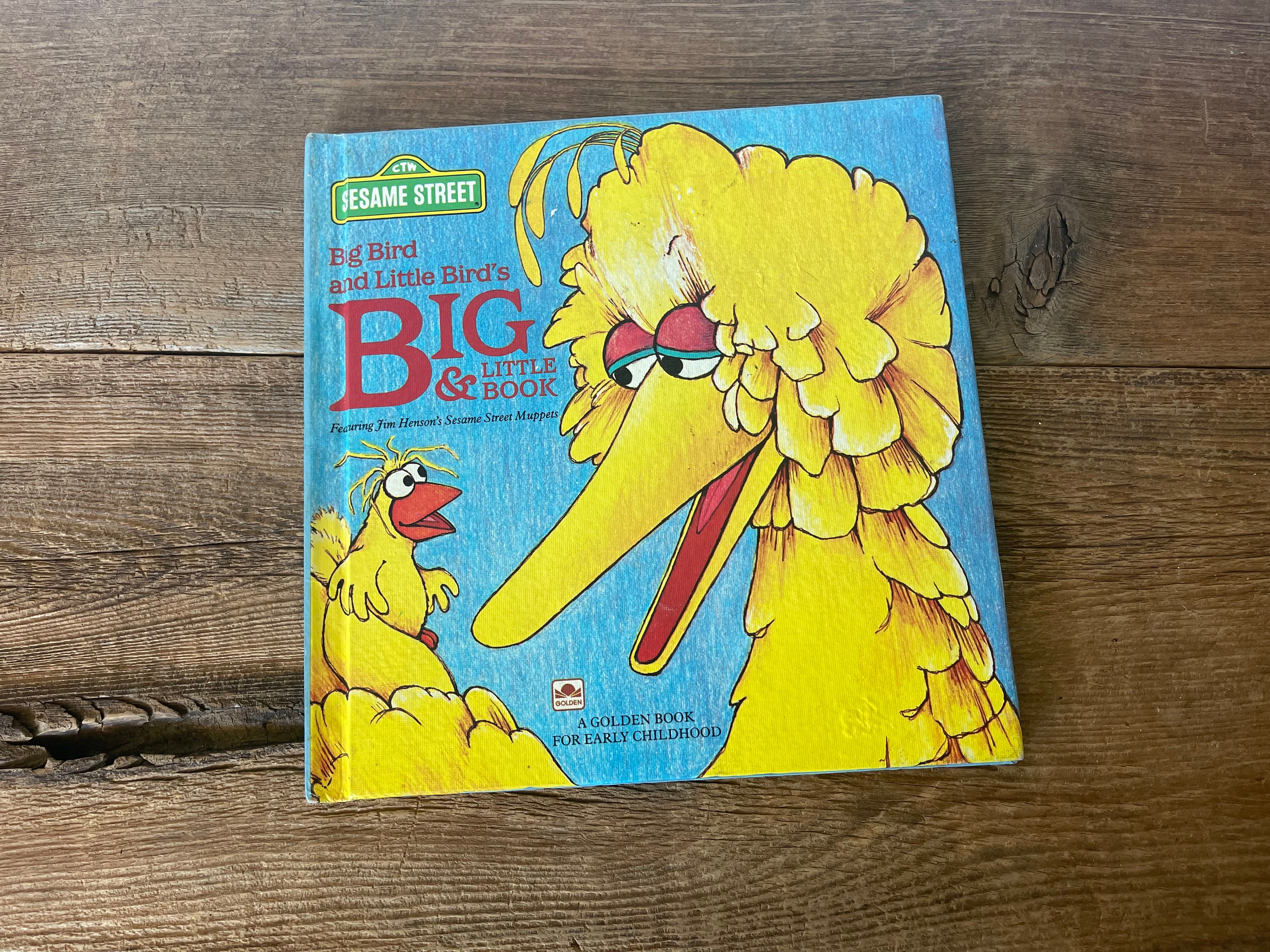 Big Bird and Little Bird's Big & Little Book // Hardcover or Soft Cover