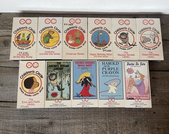 Children&#39;s Circle Vintage VHS Movies // You Choose // 1990&#39;s // Animated Videos Based on Children&#39;s Books
