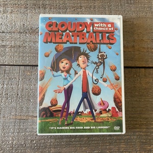 DVD Nublado com possibilidade de almôndegas // Bill Hader, Anna Faris // Classificação PG