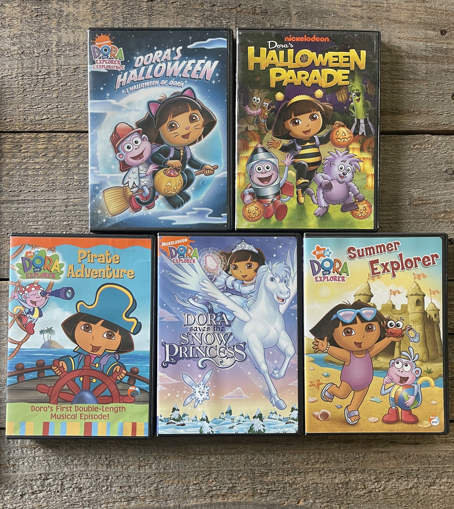 Dora the Explorer Dvds // Sold Individually // 2000's Nick Jr Kids Show ...