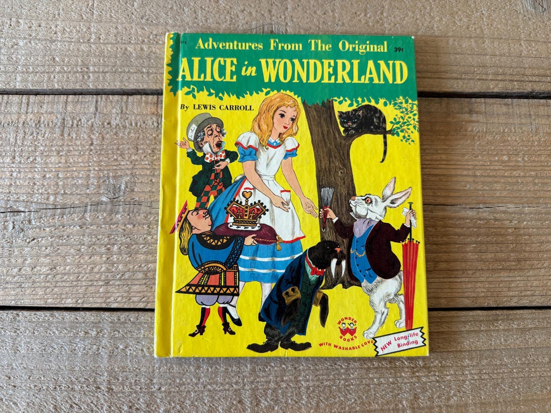 Adventures From the Original Alice in Wonderland // 1951 Children's ...
