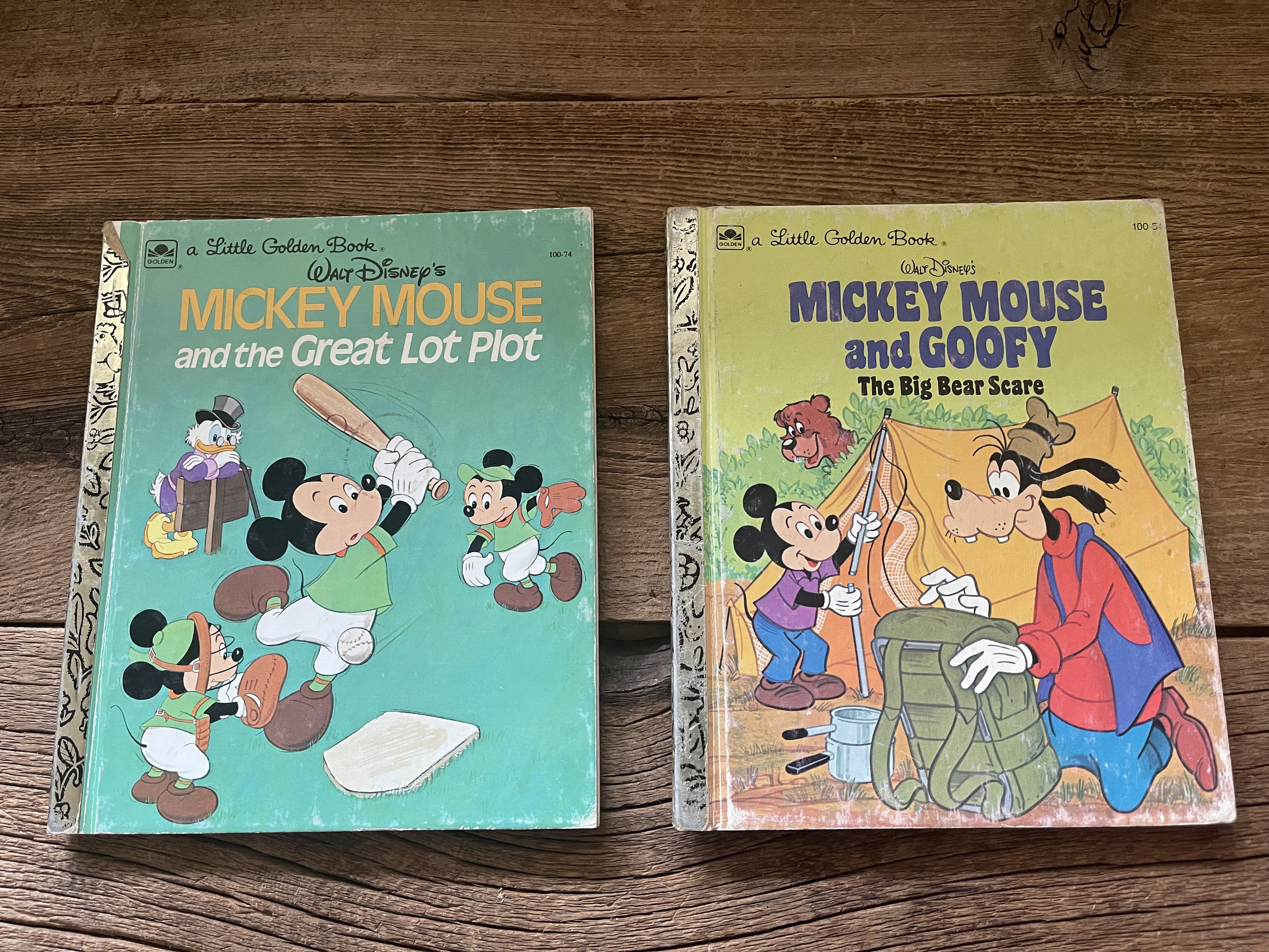Vintage Disney Little Golden Books // You Choose // Mickey Etsy