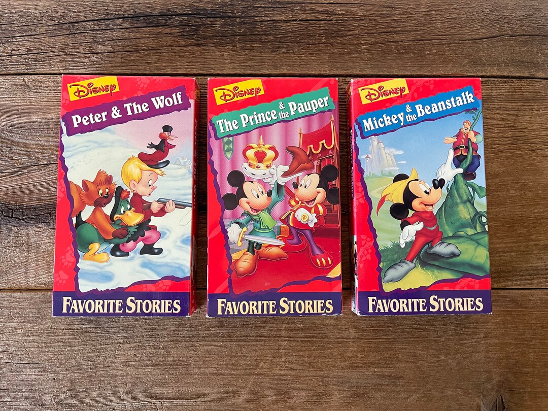Disney Favorite Stories VHS // You Choose // Mickey and the Beanstalk
