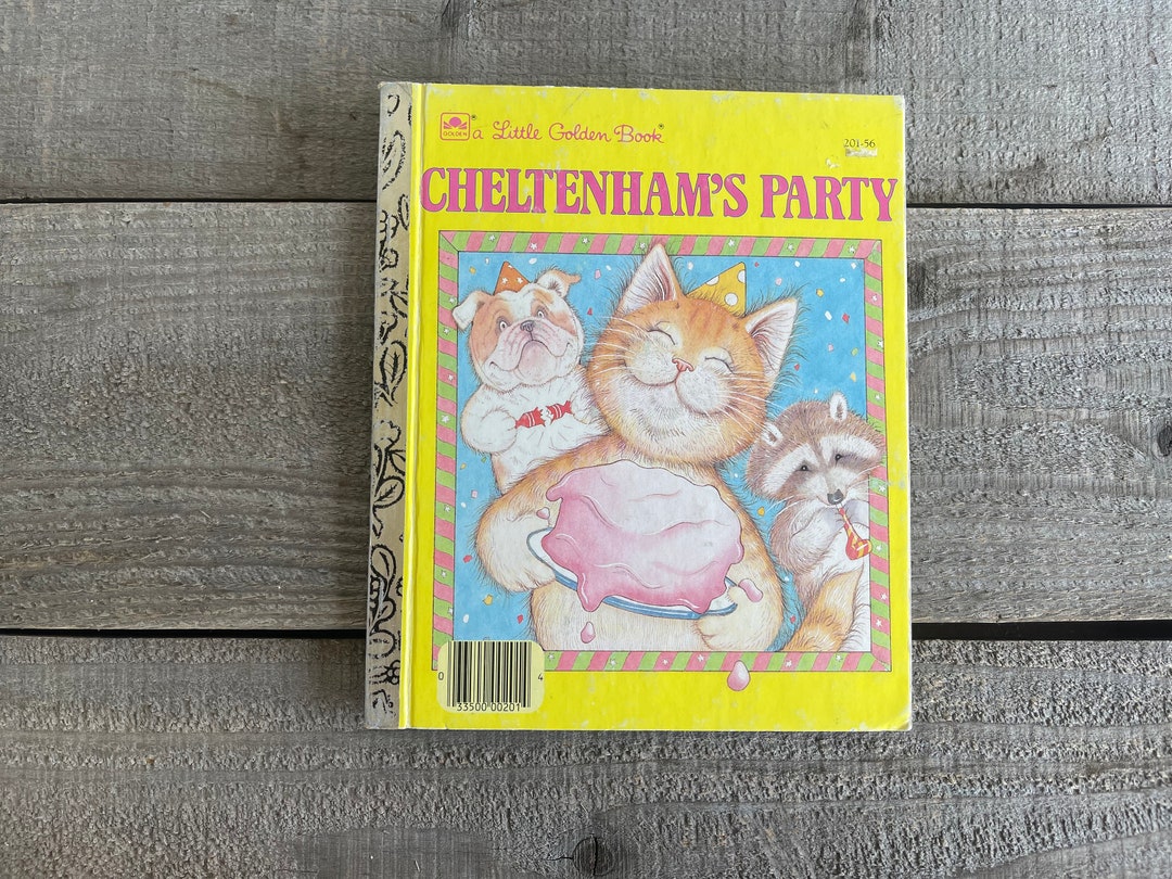 Cheltenham's Party // A Little Golden Book Special Etsy