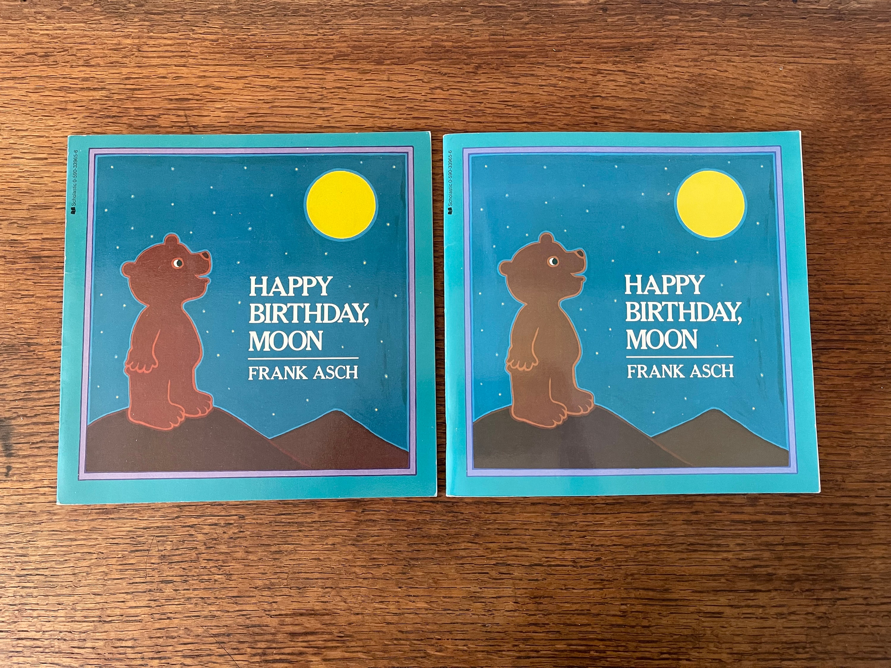 Vintage Moonbear Books // Frank Asch // Sold Individually // Happy Birthday  Moon, Moongame, Mooncake, Bear Shadow - Etsy, image size:3000x2250