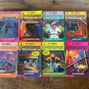 1990&#39;s Goosebumps Books // You Choose // R.L. Stine