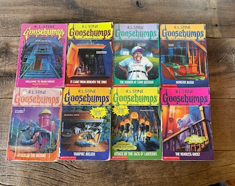 Libros de Goosebumps de los años 90 // Tú eliges // R.L. Stine