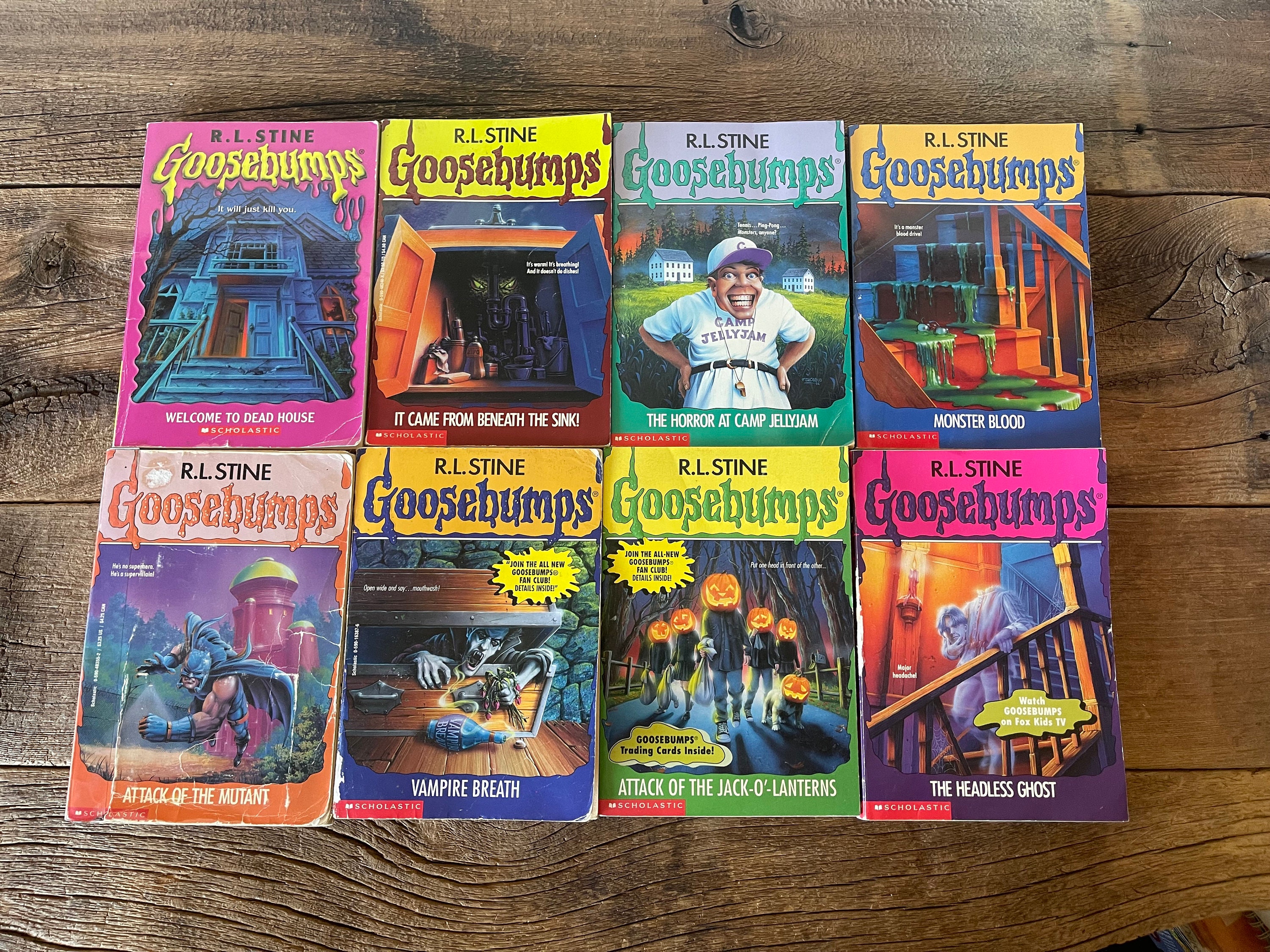 1990年代のグースバンプス・ブックス // あなたが選ぶ // R.L.