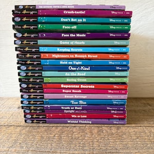 Hannah Montana Books // You Choose // Crush-tastic! Don&#39;t Bet On It, Hold on Tight, Keeping Secrets, Seeing Green, Nightmare on Hannah St