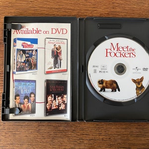 Meet the Parents & Meet the Fockers Dvds // Set of 2 // Ben Stiller, Robert De Niro, Dustin