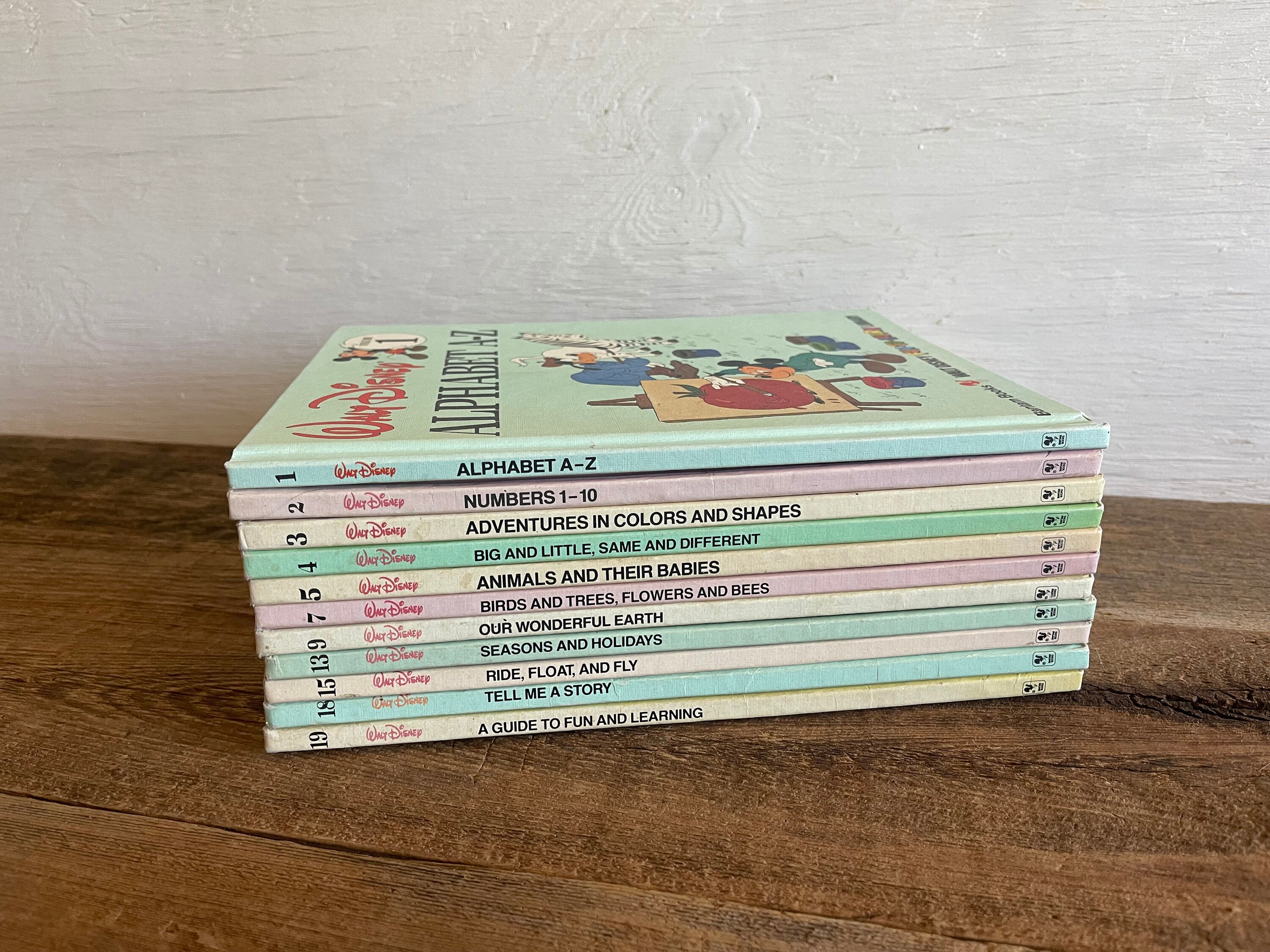 Walt Disney Fun-to-learn Library Books // You Choose // Bantam