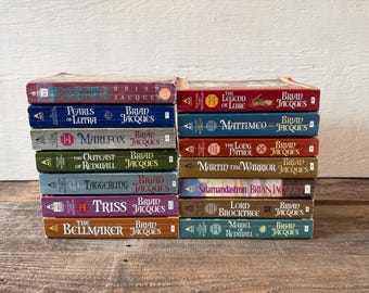 The Redwall Series Books by Brian Jacques // Sold Individually // 1990's Ace Fantasy Novels