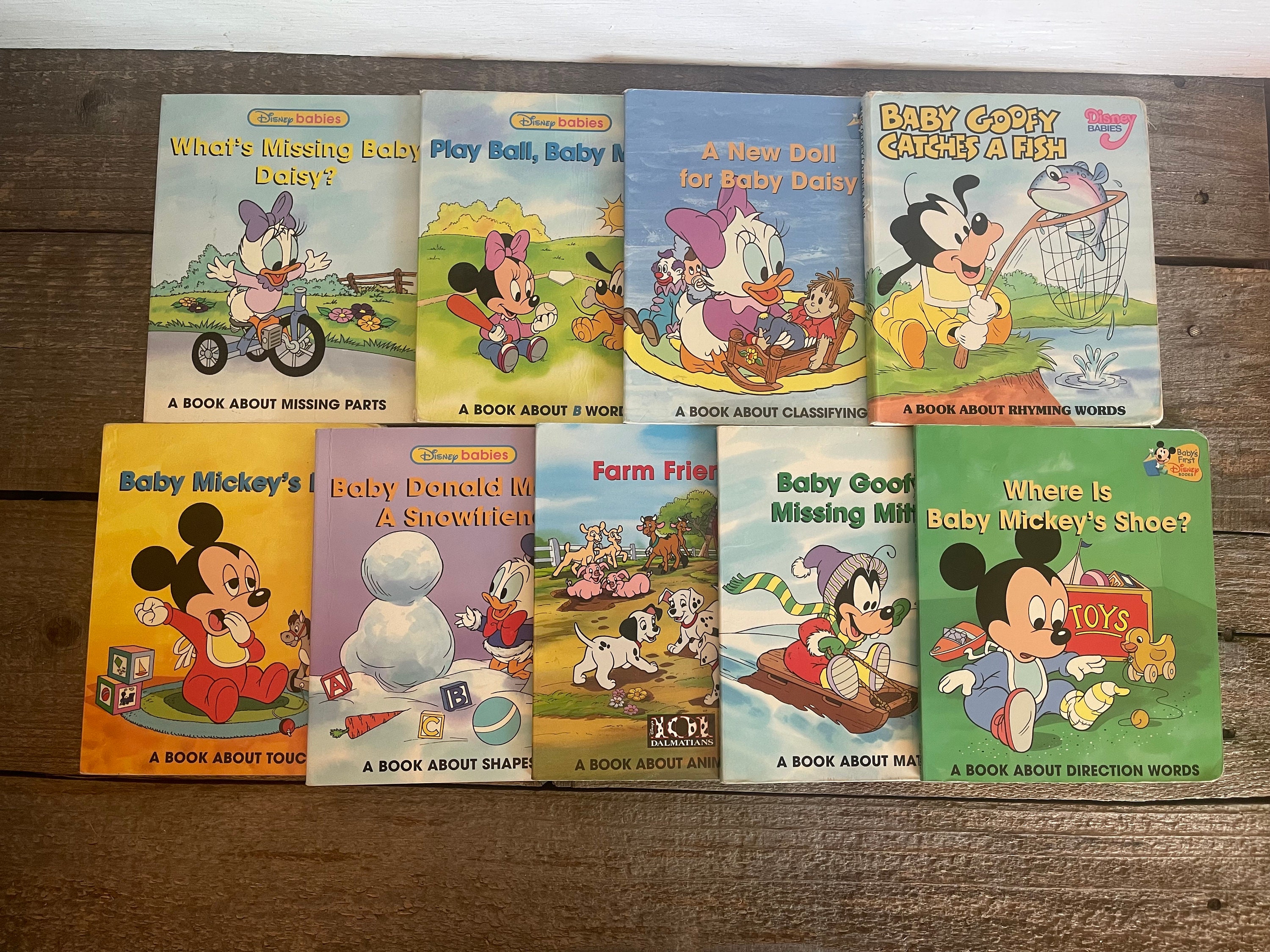 Vintage 1980's Disney Babies Board Books // You Choose // Baby's First