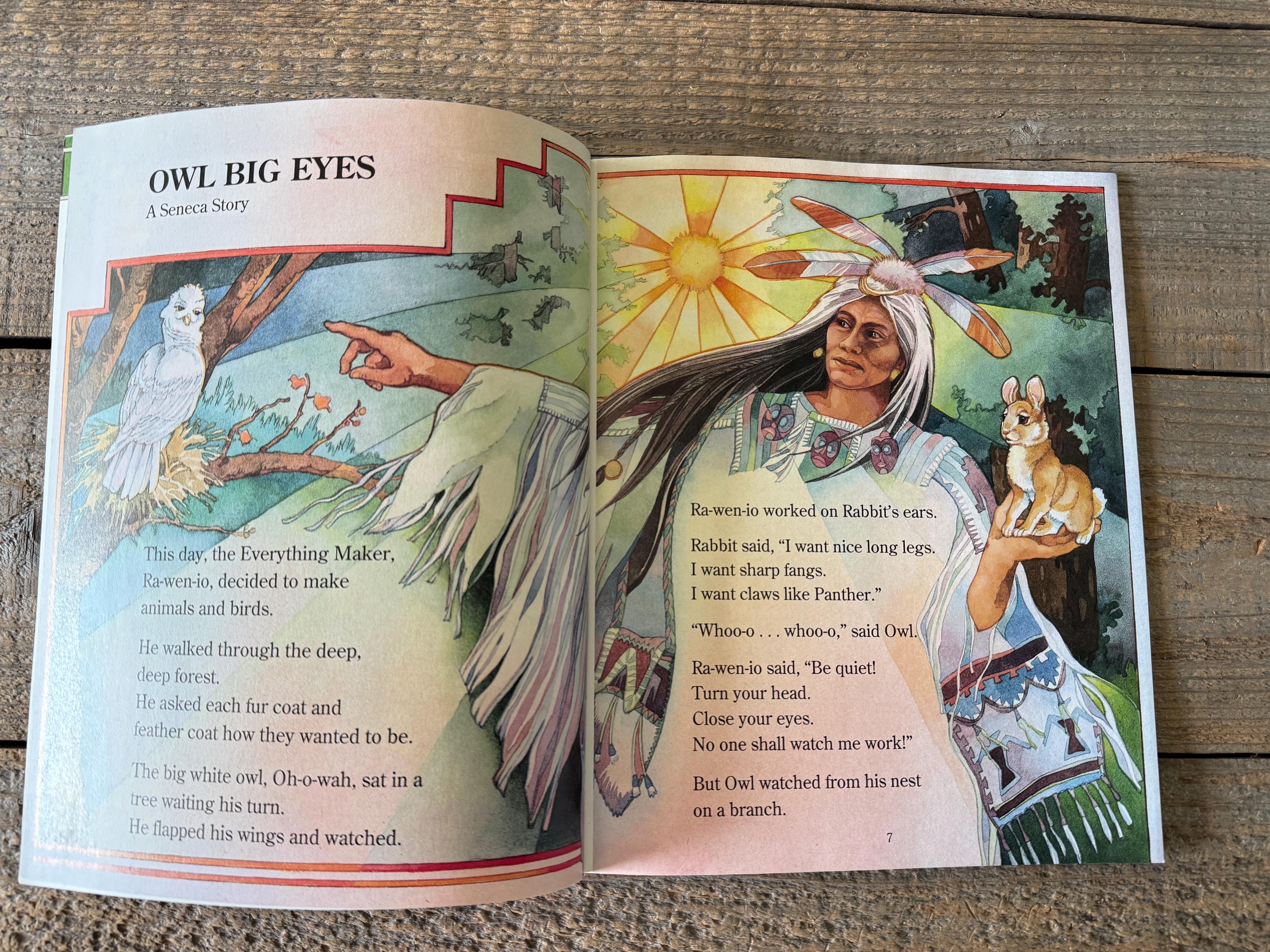 Animal Lore & Legend: Owl - American Indian Legends (1995) - Etsy