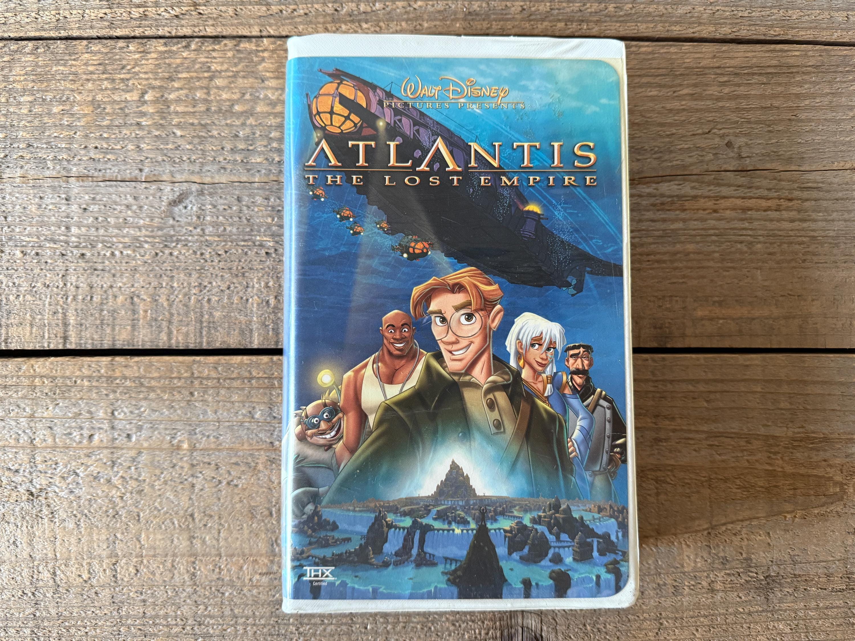Atlantis; the Lost Empire // Walt Disney VHS Movie // 2001