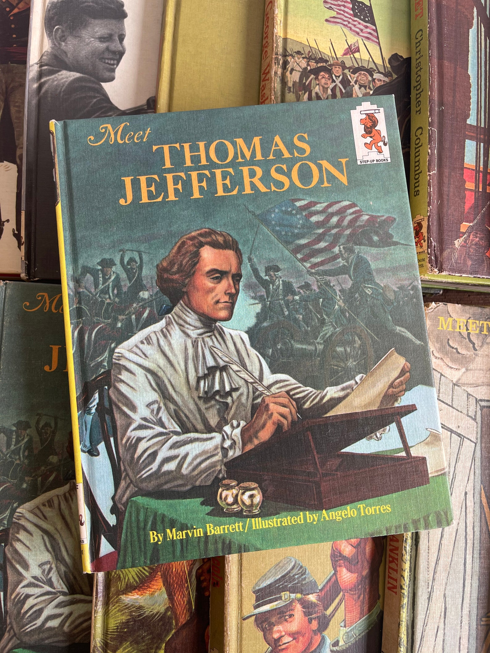 Vintage Children's History Books // You Choose // Stepup Etsy