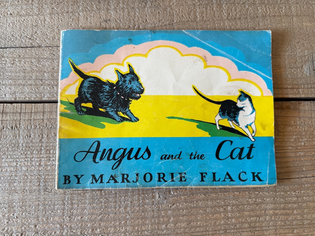Angus and the Cat - 1930s Children's Book by Marjorie Flack - Etsy