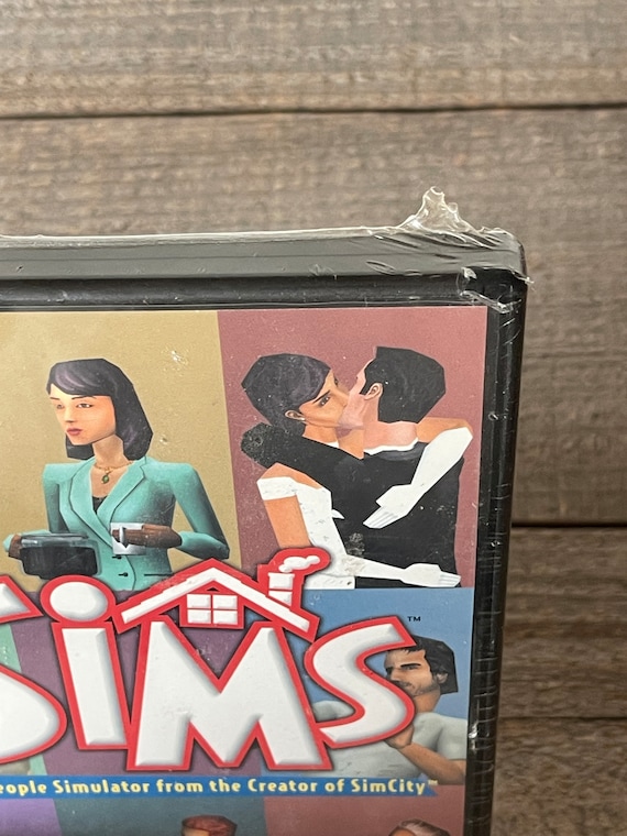 The Sims 1 SEALED Original PC Game // 2000, 2002 // People