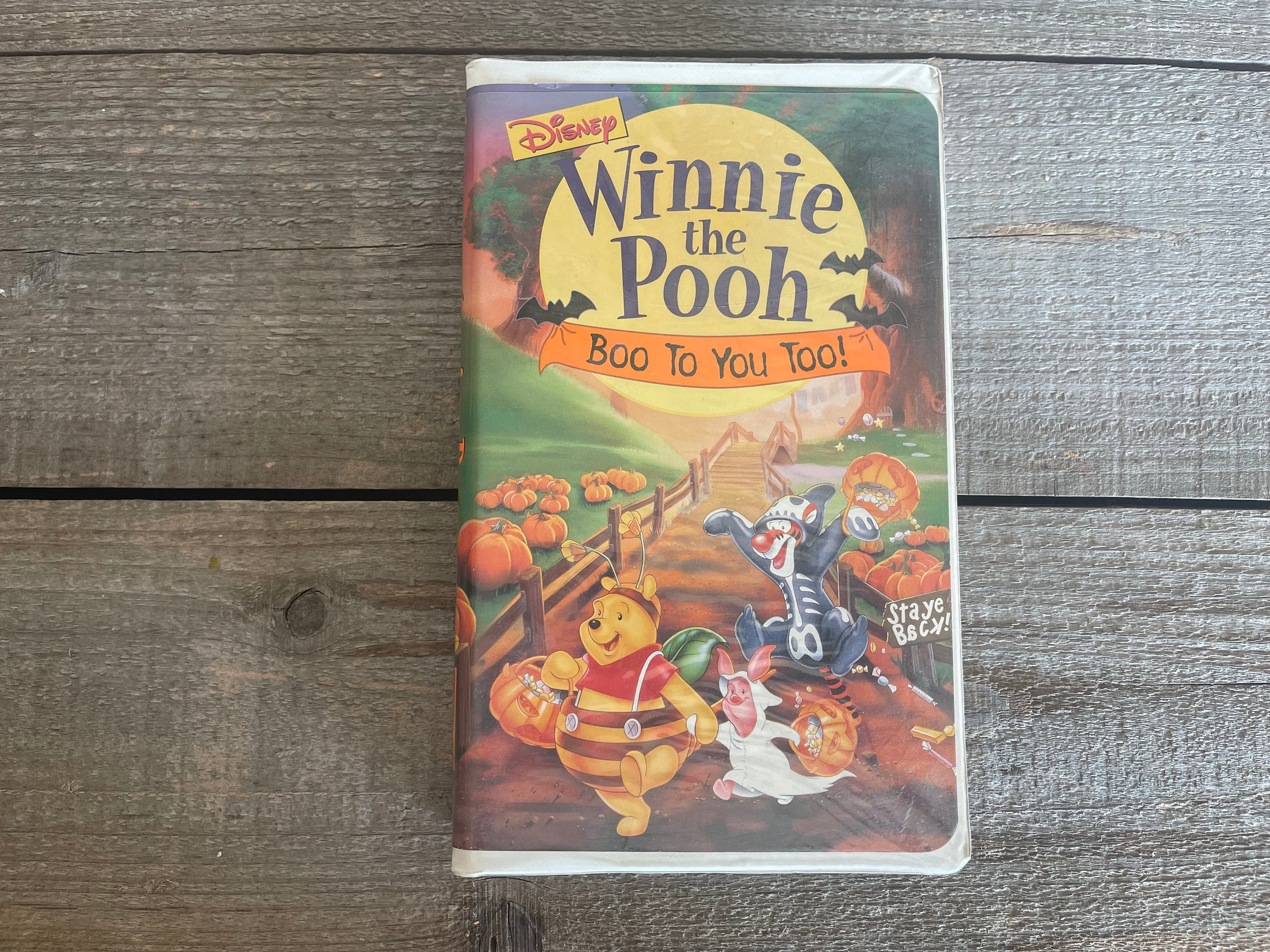 Boo To You Too Winnie The Pooh Boo to You Too // Winnie the Pooh VHS Movie - Etsy