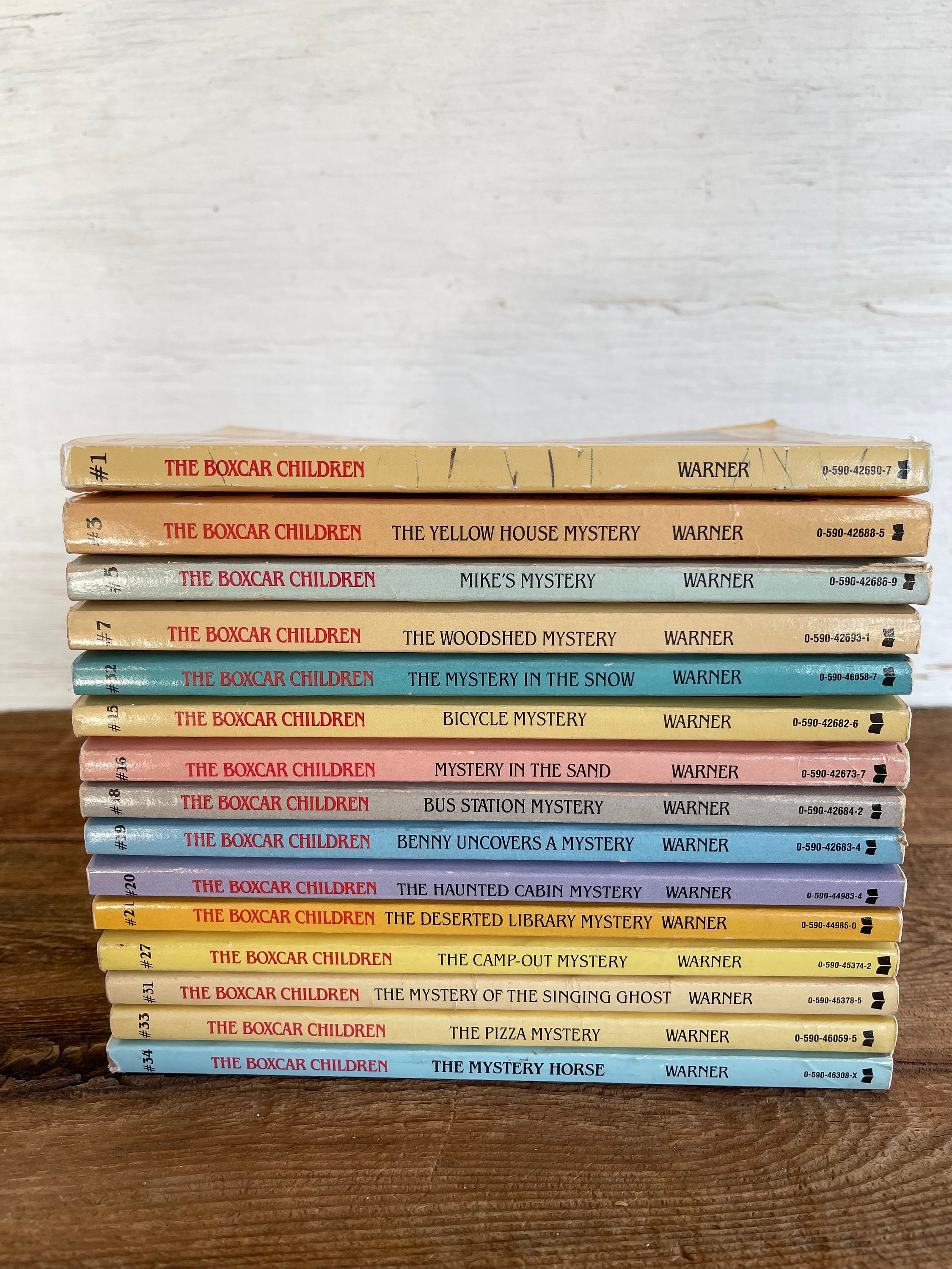The Boxcar Children Books by Gertrude Chandler Warner- Sold ...