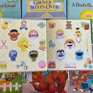 Hardcover Sesame Street Books // You Choose // Hardcover Golden Book // A Growing-Up Book