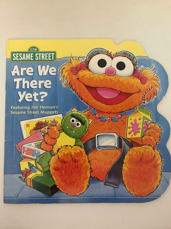 ヴィンテージ セサミストリートの本：エルモ、ビッグバード、クッキー