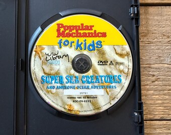 Popular Mechanics for Kids Dvds // Set of 2 // Super Sea