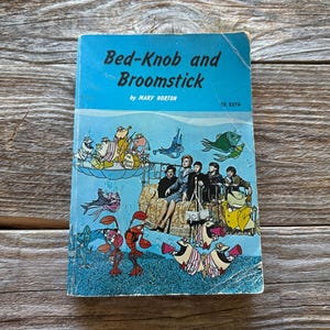 Bed-knob and Broomstick Paperback Book by Mary Norton