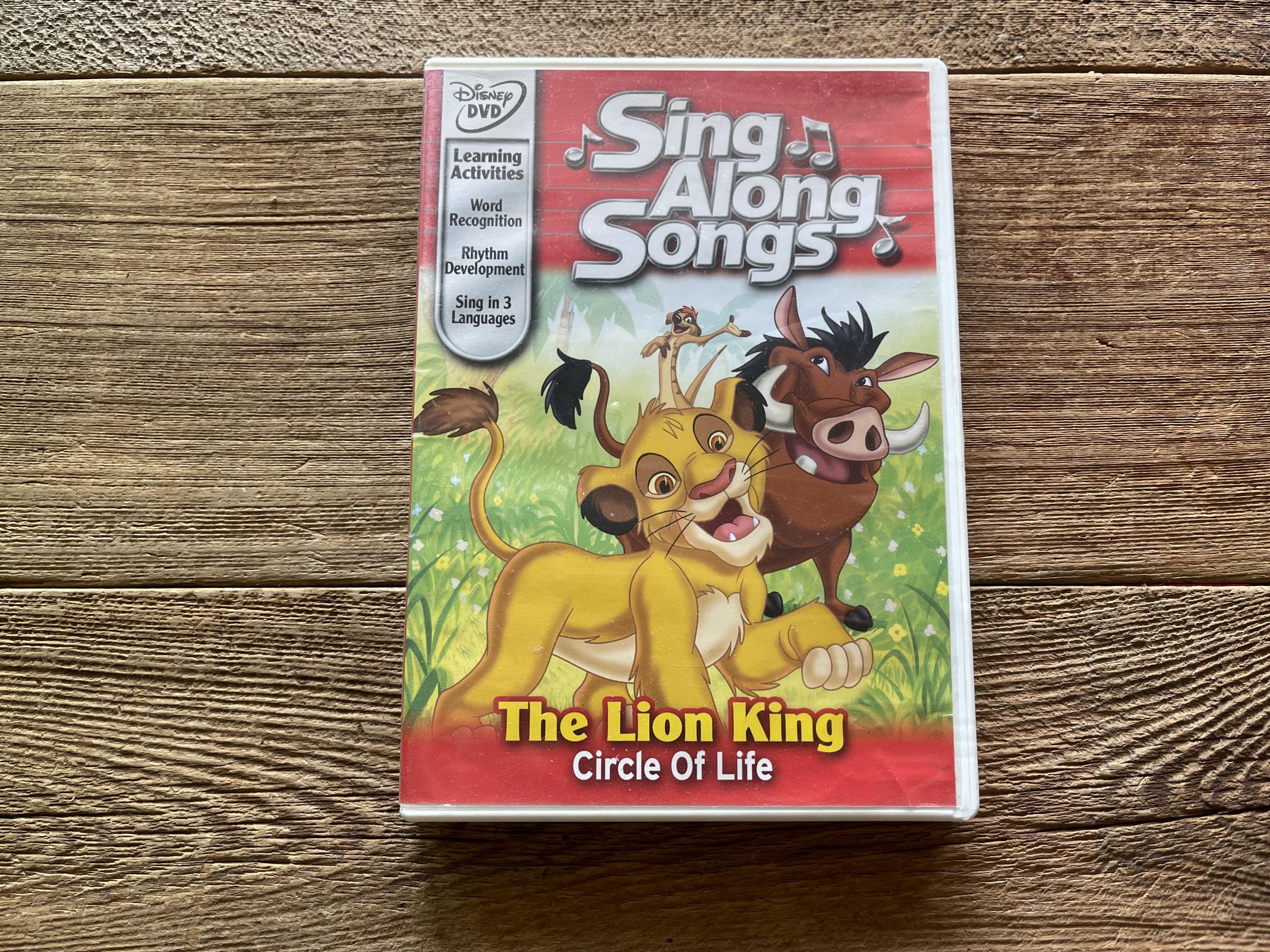 Disney Sing Along Songs DVD // the Lion King; Circle of Life