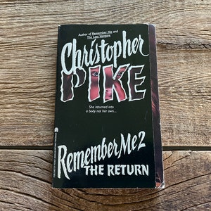 Livro de Christopher Pike // "Remember Me 2: The Return" // Suspense vintage para jovens adultos
